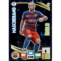 Mascherano Ídolos 383 Adrenalyn XL La Liga 2015-16