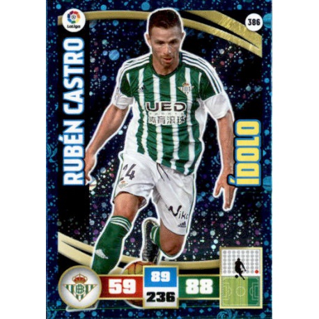 Rubén Castro Ídolos 386 Adrenalyn XL La Liga 2015-16