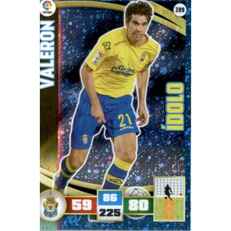 Valerón Ídolos 399 Adrenalyn XL La Liga 2015-16