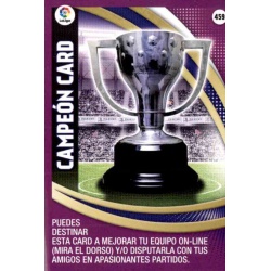 Campeón Card 459 Adrenalyn XL La Liga 2015-16