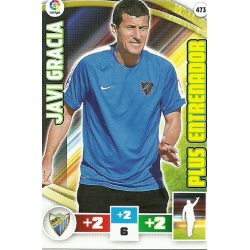 Javi Gracia Plus Entrenador 473 Adrenalyn XL La Liga 2015-16