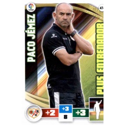 Paco Jemez Plus Entrenador 474 Adrenalyn XL La Liga 2015-16