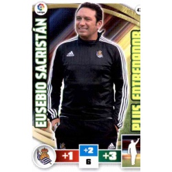 Eusebio Sacristán Plus Entrenador 475 Adrenalyn XL La Liga 2015-16