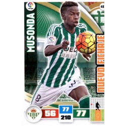 Musonda Nuevo Fichaje 483 Adrenalyn XL La Liga 2015-16