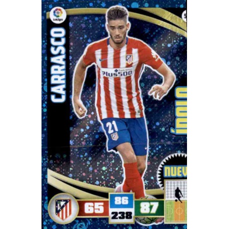 Carrasco Nuevo Ídolos 510 Adrenalyn XL La Liga 2015-16