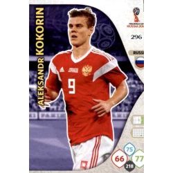 Aleksandr Kokorin Rusia 296 Adrenalyn XL World Cup 2018 