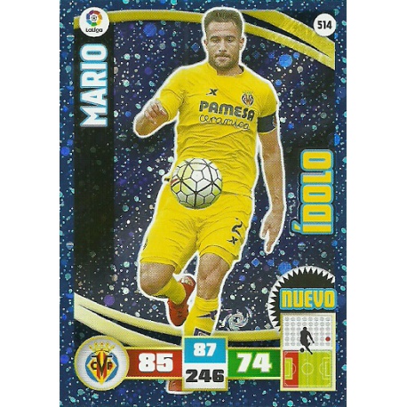 Mario Nuevo Ídolos 514 Adrenalyn XL La Liga 2015-16