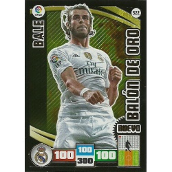 Bale Nuevo Balón de Oro 522 Adrenalyn XL La Liga 2015-16