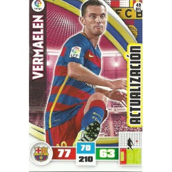 Vermaelen Actualización 049 Bis Adrenalyn XL La Liga 2015-16