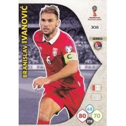 Branislav Ivanović Serbia 308 Adrenalyn XL Russia 2018 