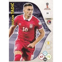 Dušan Tadić Serbia 311 Adrenalyn XL Russia 2018 