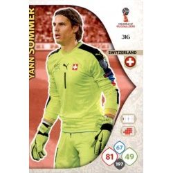 Yann Sommer Suiza 316 Adrenalyn XL World Cup 2018 