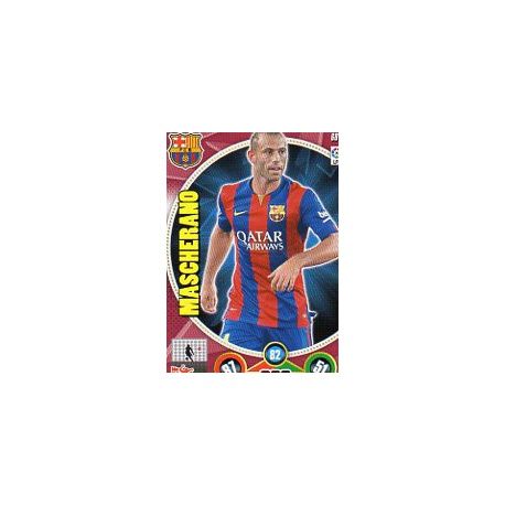 Mascherano Barcelona 68 Adrenalyn XL La Liga 2014-15