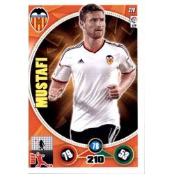 Mustafi Valencia 328 Adrenalyn XL La Liga 2014-15