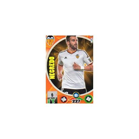 Negredo Valencia 334 Adrenalyn XL La Liga 2014-15