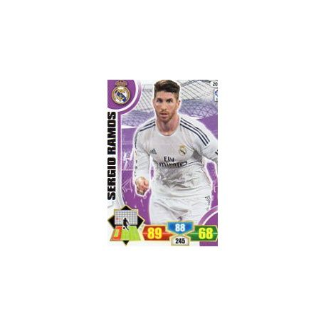 Sergio Ramos Real Madrid 202 Adrenalyn XL La Liga 2013-14