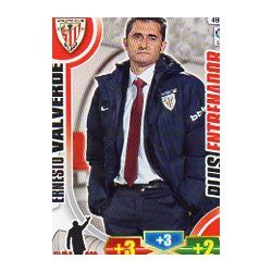 Ernesto Valverde Plus Entrenador 495 Adrenalyn XL La Liga 2013-14