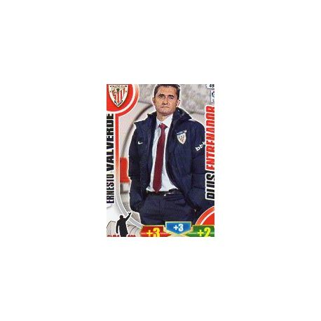 Ernesto Valverde Plus Entrenador 495 Adrenalyn XL La Liga 2013-14