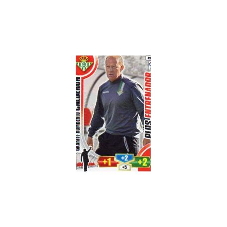 Gabriel Humberto Calderón Plus Entrenador 498 Adrenalyn XL La Liga 2013-14