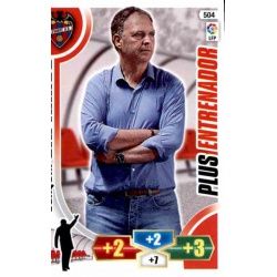 Joaquín Caparrós Plus Entrenador 504 Adrenalyn XL La Liga 2013-14