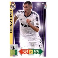 Benzema Real Madrid 197 Adrenalyn XL La Liga 2012-13