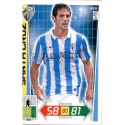 Santa Cruz Málaga 215 Adrenalyn XL La Liga 2012-13