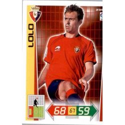 Lolo Osasuna 239 Adrenalyn XL La Liga 2012-13