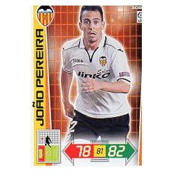 Joaö Pereira Valencia 308 Adrenalyn XL La Liga 2012-13