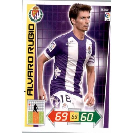 Álvaro Rubio Valladolid 332 Adrenalyn XL La Liga 2012-13