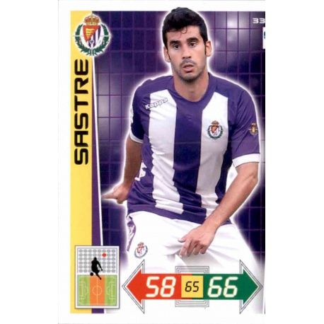 Sastre Valladolid 333 Adrenalyn XL La Liga 2012-13