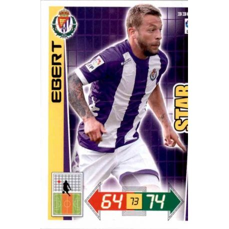 Ebert Valladolid 336 Adrenalyn XL La Liga 2012-13