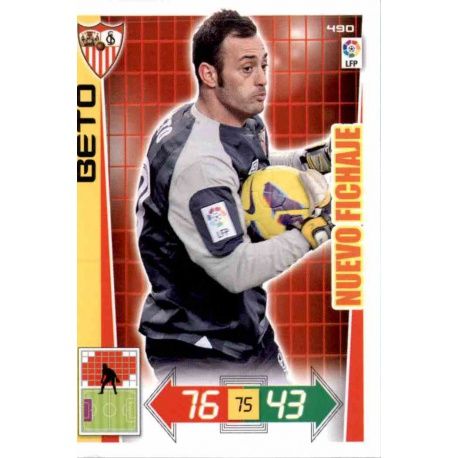 Beto Nuevo Fichaje 490 Adrenalyn XL La Liga 2012-13