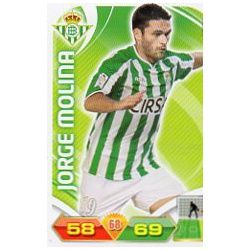 Jorge Molina Betis 69 Adrenalyn XL La Liga 2011-12