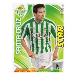 Santa Cruz Betis 71 Adrenalyn XL La Liga 2011-12