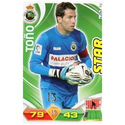 Toño Racing Santander 217 Adrenalyn XL La Liga 2011-12