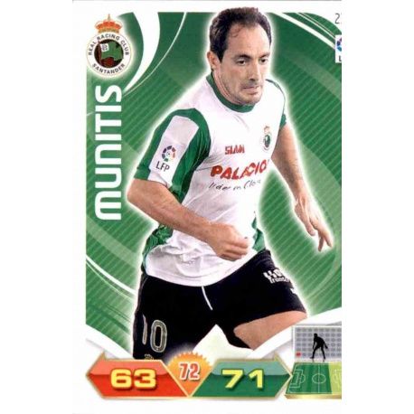 Munitis Racing Santander 234 Adrenalyn XL La Liga 2011-12