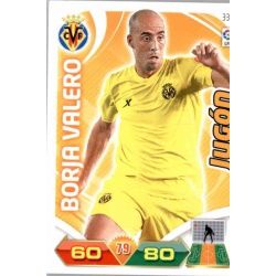 Borja Valero Villareal 336 Adrenalyn XL La Liga 2011-12