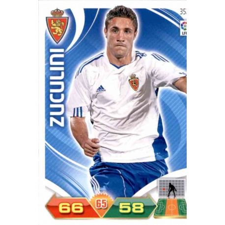 Zuculini Zaragoza 352 Adrenalyn XL La Liga 2011-12