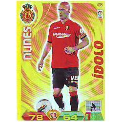 Nunes Ídolos 408 Adrenalyn XL La Liga 2011-12