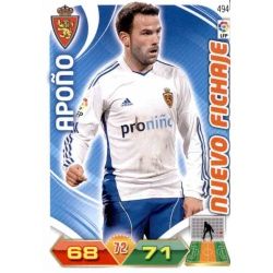 Apoño Nuevo Fichaje 494 Adrenalyn XL La Liga 2011-12