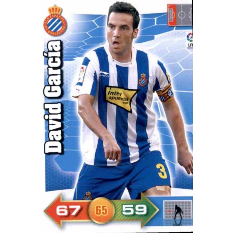 David García Espanyol 97 Adrenalyn XL La Liga 2010-11