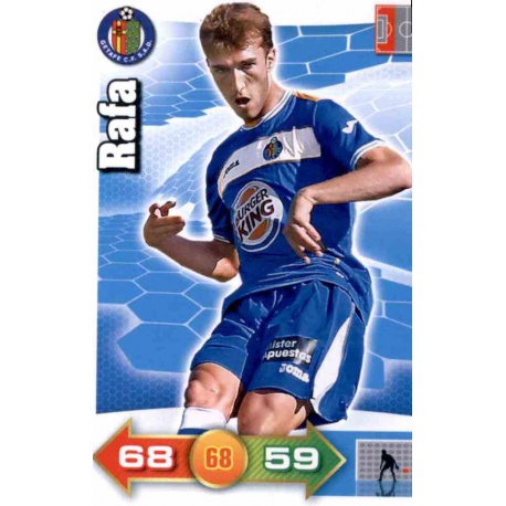 Rafa Getafe 112 Adrenalyn XL La Liga 2010-11