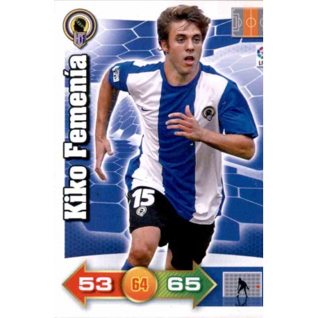 Kiko Femenía Hércules 138 Adrenalyn XL La Liga 2010-11