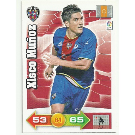 Xisco Muñoz Levante 155 Adrenalyn XL La Liga 2010-11