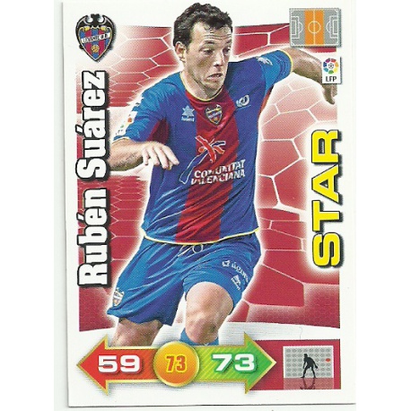 Rubén Suárez Levante 158 Adrenalyn XL La Liga 2010-11