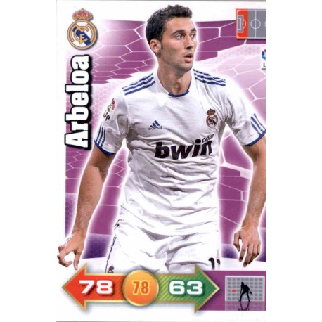 Arbeloa Real Madrid 165 Adrenalyn XL La Liga 2010-11