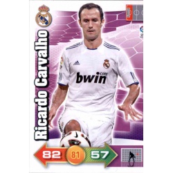 Ricardo Carvalho Real Madrid 168 Adrenalyn XL La Liga 2010-11