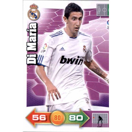 Di María Real Madrid 177 Adrenalyn XL La Liga 2010-11