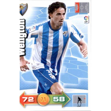 Weligton Málaga 184 Adrenalyn XL La Liga 2010-11