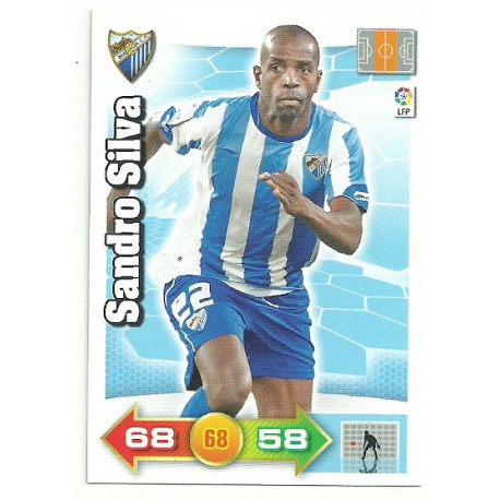 Sandro Silva Málaga 188 Adrenalyn XL La Liga 2010-11